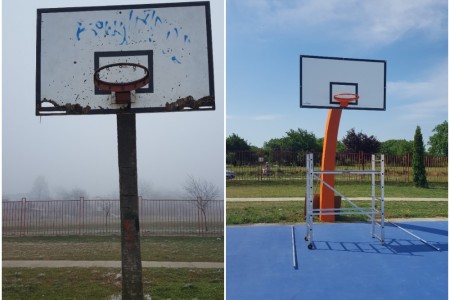 Vanjsko košarkaško igralište, Belišće