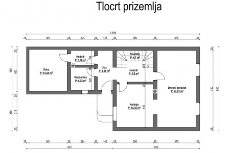 Osijek, kuća, Vinkovačka cesta, 147,74 m2, VIRTUALNA ŠETNJA