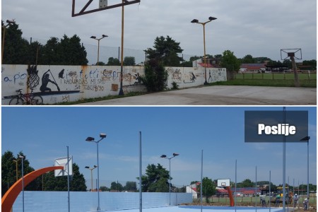 Vanjsko košarkaško igralište, Belišće