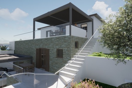 Projektiranje obiteljske kuće s bazenom &ndash; Senj