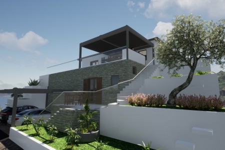 Projektiranje obiteljske kuće s bazenom &ndash; Senj