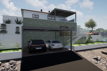 Projektiranje obiteljske kuće s bazenom &ndash; Senj