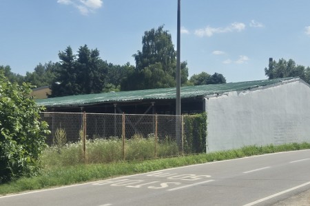 Donji Miholjac, industrijska zona, zemljište sa nadstrešnicom, 3366 m2