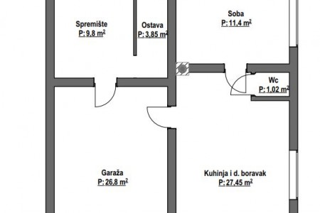 Valpovo, kuća katnica, 349,13 m2