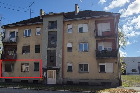 Belišće, dvosoban stan u prizemlju, centar, 50 m2