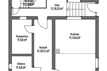 Valpovo, kuća katnica, 349,13 m2